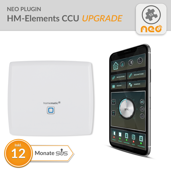 Upgrade für NEO Plugin HM-Elements CCU